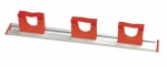 Salmon Products HD7 Red Hanging Rail 515mm (Each)
