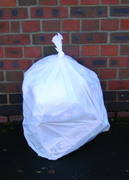 White Square Bin Liners 15x24x24in(1000)