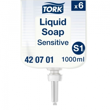 Tork Premium EXTRA Mild Liquid Soap 420701 (6 x 1000ml)