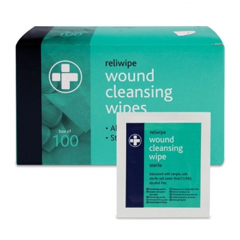 Wound Cleansing Wipes (100)