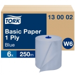 Tork Washstation Basic Paper 1ply Blue 130002 (6x250m)